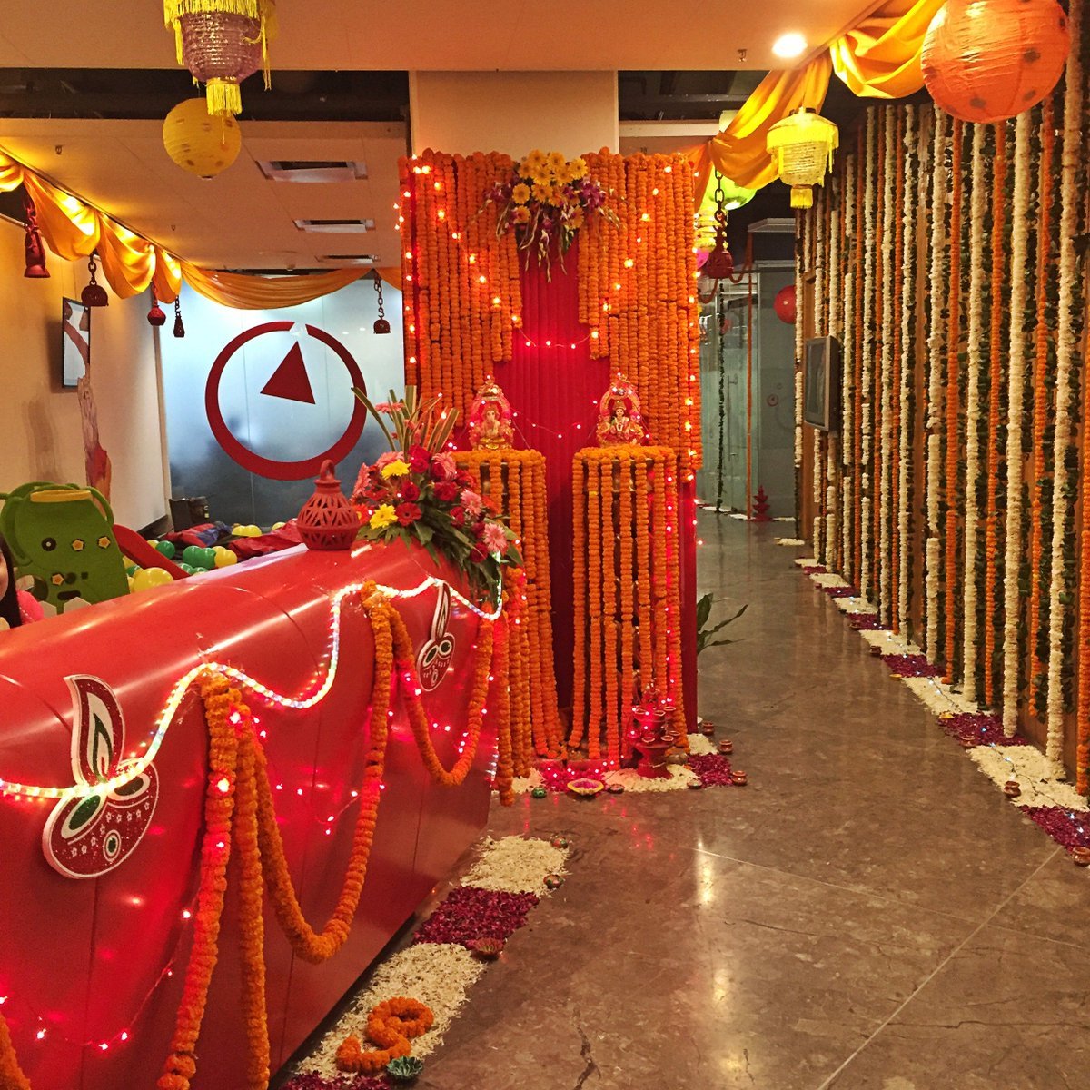 Corporate Diwali party planned by Queens and Co. Events in Delhi NCR